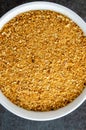Orange Peel Powder Granules In Bowl Royalty Free Stock Photo
