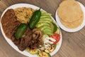 El Salvadoran food cooked to perfection