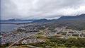 Overhead view of Ushuaia