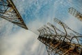 Overhorizon antenna array DUGA in Chernobyl zone