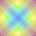 Overlapping rainbow-colored lines background