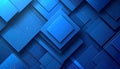 Abstract geometric background with overlapping blue squares and lines image photo Royalty Free Stock Photo