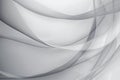 Overlapping gray lines creating an abstract pattern. Geometric design concept Royalty Free Stock Photo