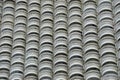 Repetition of architectural detail abstract horizontal background texture Royalty Free Stock Photo