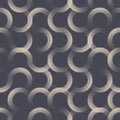 Overlay Linear Circles Vector Intricate Elegant Aesthetic Seamless Pattern