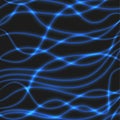Overlaying semitransparent abstract wavy pattern.