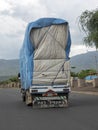 overloaded truck is a common occurrence, Ethiopia Royalty Free Stock Photo