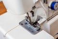 Overlock sewing machine Royalty Free Stock Photo