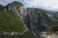 Overlook above canyon Verdon