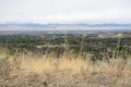 Overlook of the City from Draper Aqueduct Trail Royalty Free Stock Photo