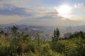 Overlook haicang district on dapingshan hill