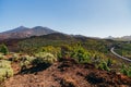 Overlook on National park El Teide, Tenerife Royalty Free Stock Photo