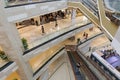 Overlook from the top of meisui mall Royalty Free Stock Photo