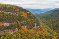 Overlook View At Cloudland Canyon State Park In Georgia