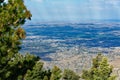 Overlooking Albuquerque from the top of the Sandia Crest Highway