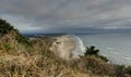 Overlooking beach Coastel View with Pcific Ocean in Oregon Unite Royalty Free Stock Photo