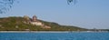 Overlooking the beijing Summer Palace Buddha Pavilion.