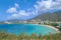 Overlooking the Caribbean Ocean