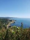 Overlooking depoe bay, oregon