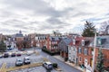 Overlooking Downtown Lancaster, Pennsylvania from Above