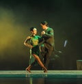 Overlooking the-the identity of the mystery-Tango Dance Drama