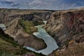 Overlooking the Koksu Grand Canyon