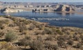 Overlooking Lake Powell near Paige, Arizona Royalty Free Stock Photo