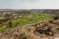 Overlooking Meadow Lakes Golf Courses in Prineville, Oregon Royalty Free Stock Photo