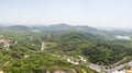 Overlooking Niushou (Cattle head) mountain