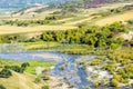 overlooking Nuanhe River autumn scenery