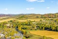 overlooking Nuanhe River autumn scenery