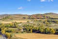 overlooking Nuanhe River autumn scenery