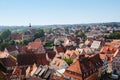 Overlooking the old town of bad wimpfen