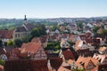 Overlooking the old town of bad wimpfen