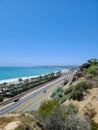 Overlooking the PCH at Capo Beach Royalty Free Stock Photo