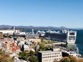 Overlooking Quebec Cruise Port, Canada Royalty Free Stock Photo