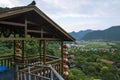 Overlooking Red lantern Rural homes