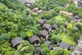 Overlooking Red lantern Rural homes