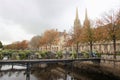 The river at Quimper Brittany France Royalty Free Stock Photo