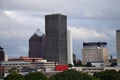 Overlooking Rochester NY'S City Skyline