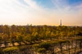 Overlooking the Tuilerie Gardens