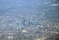 The urban sprawl of London, UK Royalty Free Stock Photo