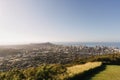 Overlooking view of honolulu hawaii in USA Royalty Free Stock Photo