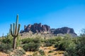 An overlooking view of nature in Apache Junction, Arizona