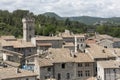 Overlooking Viviers in Southern France, Europe