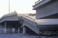 Overpass that collapsed on Highway 10 Royalty Free Stock Photo