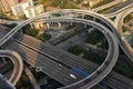 Overpass in guangzhou city Royalty Free Stock Photo