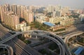Overpass in guangzhou city Royalty Free Stock Photo