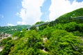 Overpass over a mountain