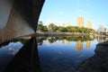 The Overpass and reflection of the Prince Hotel & Condos